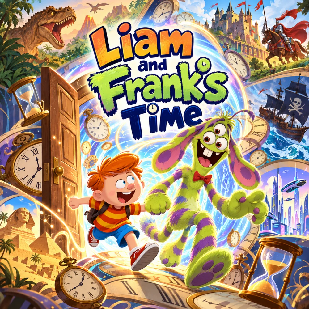 Liam and Frank's Time title page