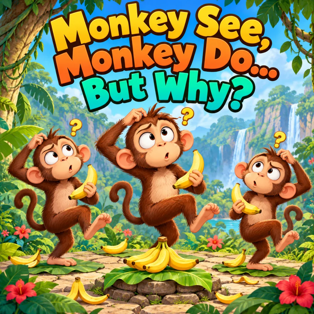 Monkey See, Monkey Do... But Why? title page