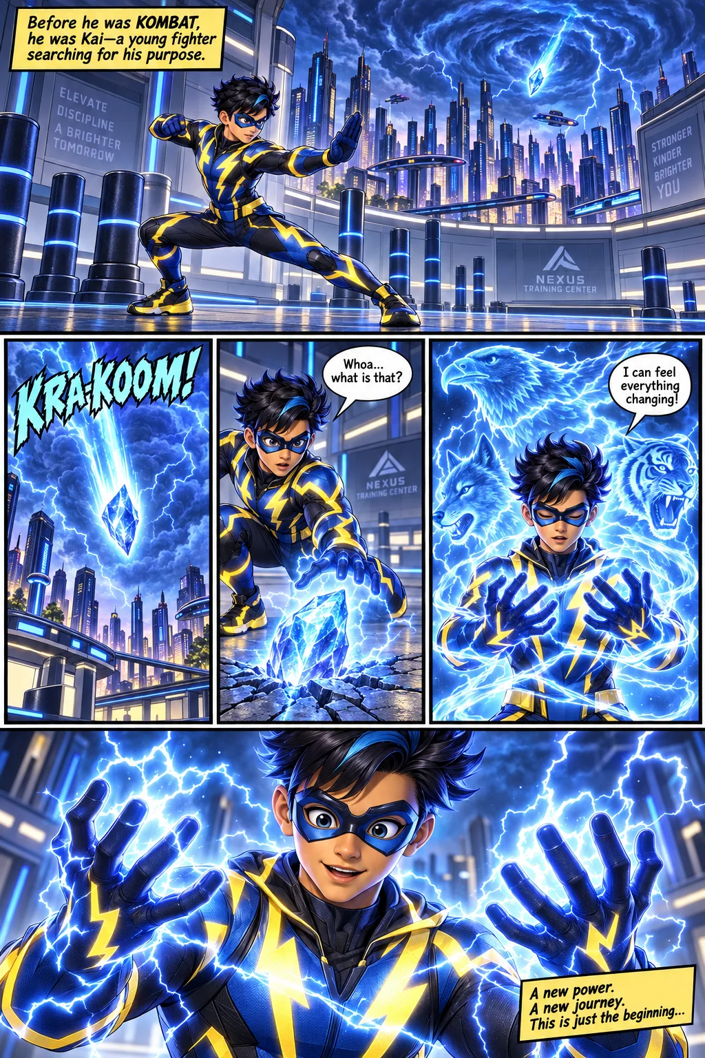 Kombat comic page 1